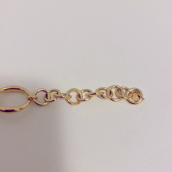 New 14k gold plated brass bracelet. - Picture 4 of 6
